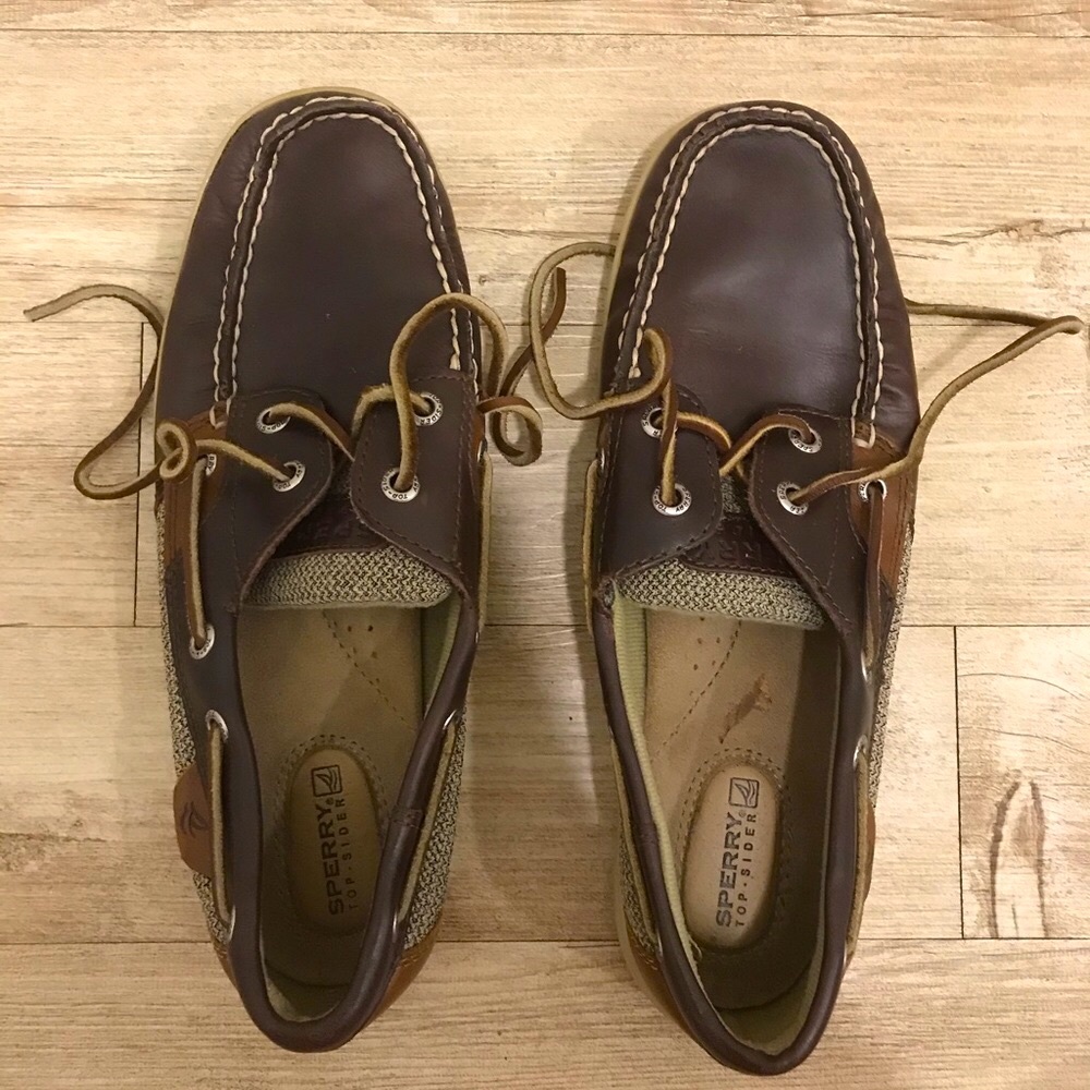 Sperry Boat Shoes, Women's Size 8, Dark Brown Cho… - image 3